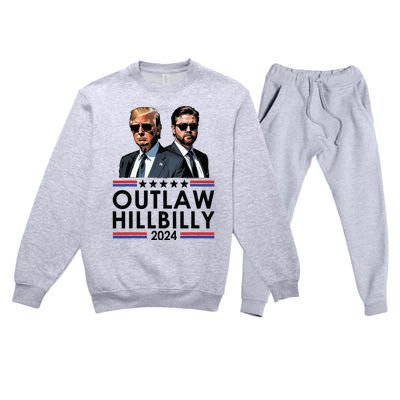 Outlaw Hillbilly 2024 Premium Crewneck Sweatsuit Set