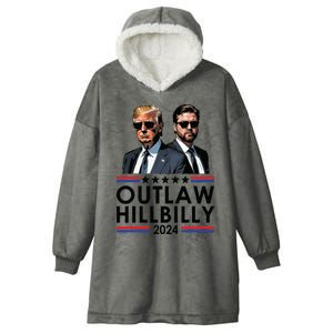 Outlaw Hillbilly 2024 Hooded Wearable Blanket