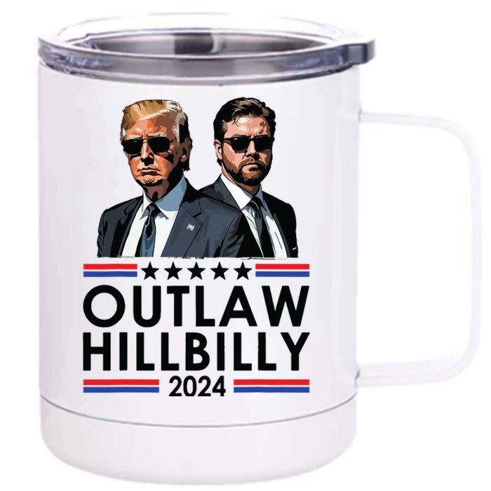 Outlaw Hillbilly 2024 12 oz Stainless Steel Tumbler Cup