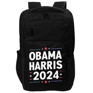 Obama Harris 2024 Democrat Us Election Michelle Kamala Impact Tech Backpack