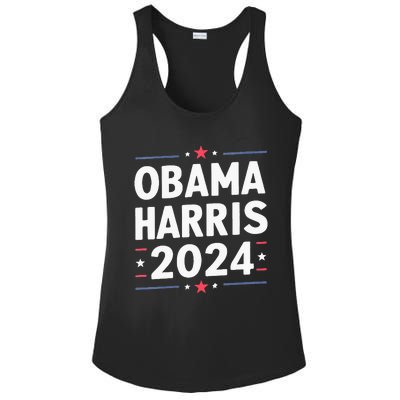 Obama Harris 2024 Democrat Us Election Michelle Kamala Ladies PosiCharge Competitor Racerback Tank