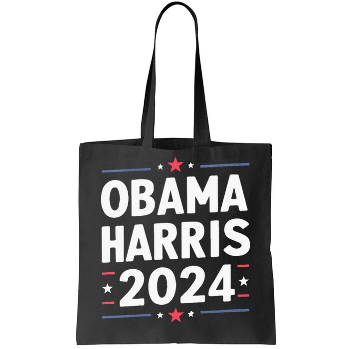 Obama Harris 2024 Democrat Us Election Michelle Kamala Tote Bag