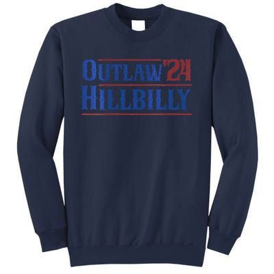 Outlaw Hillbilly 2024 Funny Country Western Trump Vance 2024 Sweatshirt