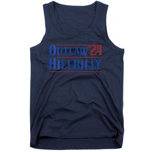 Outlaw Hillbilly 2024 Funny Country Western Trump Vance 2024 Tank Top