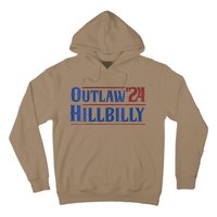 Outlaw Hillbilly 2024 Funny Country Western Trump Vance 2024 Hoodie