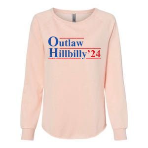 Outlaw Hillbilly 24 IM Voting For The Outlaw And Hillbilly Womens California Wash Sweatshirt