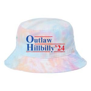 Outlaw Hillbilly 24 IM Voting For The Outlaw And Hillbilly Tie Dye Newport Bucket Hat