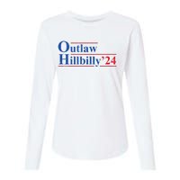 Outlaw Hillbilly 24 IM Voting For The Outlaw And Hillbilly Womens Cotton Relaxed Long Sleeve T-Shirt