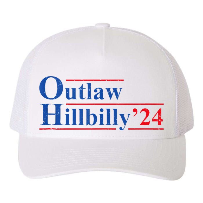 Outlaw Hillbilly 24 IM Voting For The Outlaw And Hillbilly Yupoong Adult 5-Panel Trucker Hat