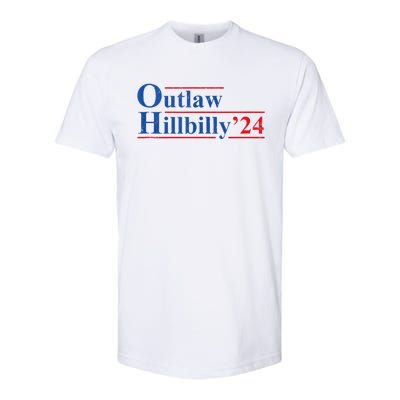 Outlaw Hillbilly 24 IM Voting For The Outlaw And Hillbilly Softstyle CVC T-Shirt