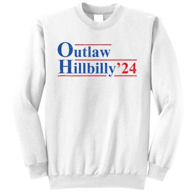 Outlaw Hillbilly 24 IM Voting For The Outlaw And Hillbilly Sweatshirt