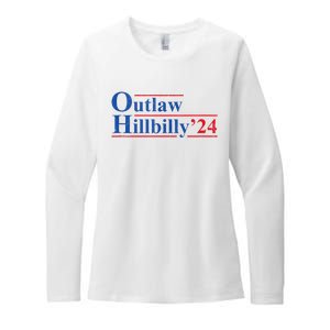 Outlaw Hillbilly 24 IM Voting For The Outlaw And Hillbilly Womens CVC Long Sleeve Shirt