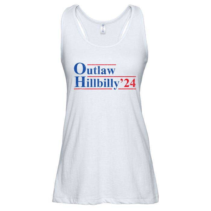 Outlaw Hillbilly 24 IM Voting For The Outlaw And Hillbilly Ladies Essential Flowy Tank