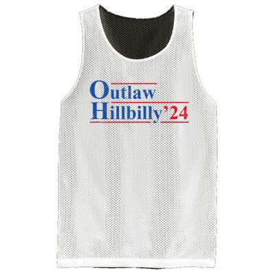 Outlaw Hillbilly 24 IM Voting For The Outlaw And Hillbilly Mesh Reversible Basketball Jersey Tank