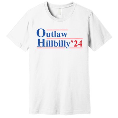 Outlaw Hillbilly 24 IM Voting For The Outlaw And Hillbilly Premium T-Shirt