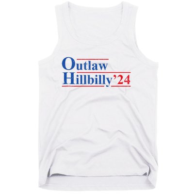 Outlaw Hillbilly 24 IM Voting For The Outlaw And Hillbilly Tank Top