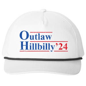 Outlaw Hillbilly 24 IM Voting For The Outlaw And Hillbilly Snapback Five-Panel Rope Hat