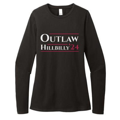 Outlaw Hillbilly 24 Womens CVC Long Sleeve Shirt