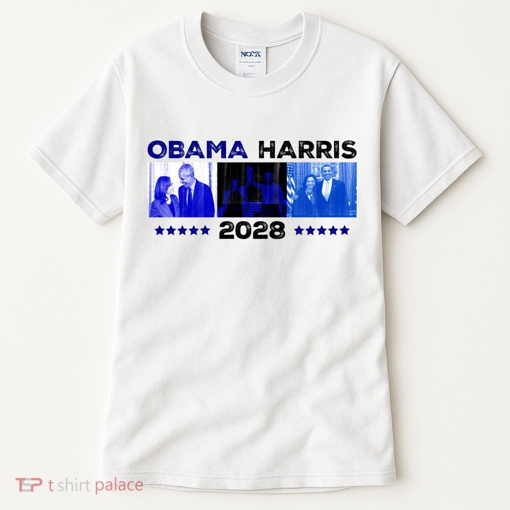 Obama Harris 2028 Tall T-Shirt