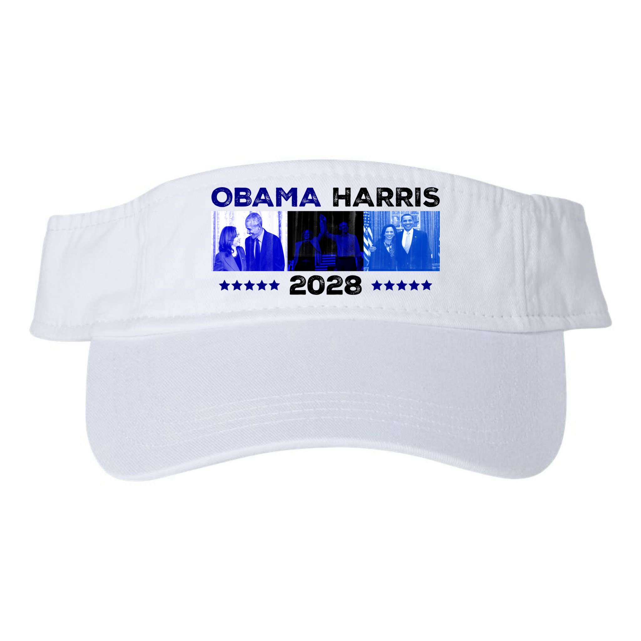 Obama Harris 2028 Visor