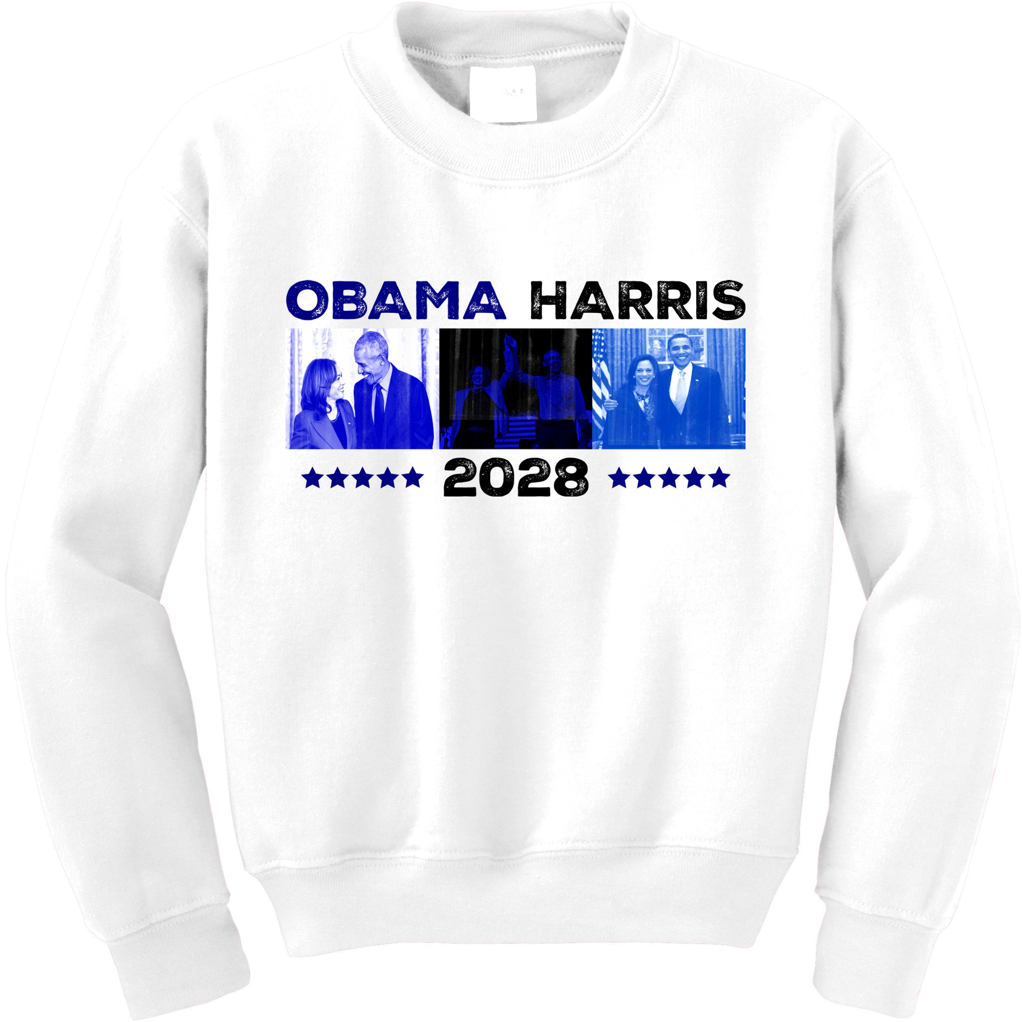 Obama Harris 2028 Kids Sweatshirt
