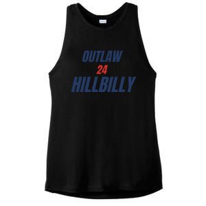 Outlaw Hillbilly 24 Ladies PosiCharge Tri-Blend Wicking Tank