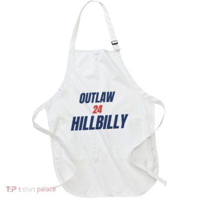 Outlaw Hillbilly 24 Full-Length Apron With Pockets