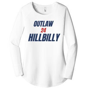 Outlaw Hillbilly 24 Women's Perfect Tri Tunic Long Sleeve Shirt