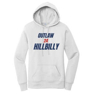 Outlaw Hillbilly 24 Women's Pullover Hoodie