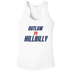 Outlaw Hillbilly 24 Ladies PosiCharge Competitor Racerback Tank