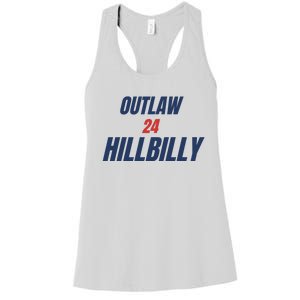 Outlaw Hillbilly 24 Women's Racerback Tank