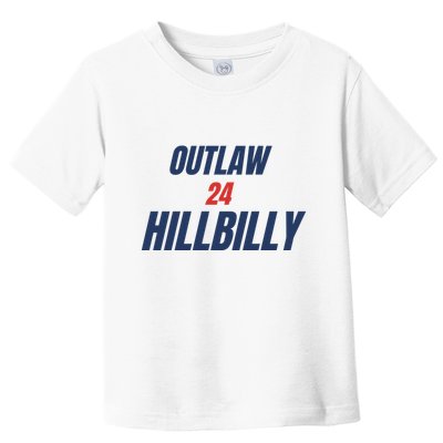 Outlaw Hillbilly 24 Toddler T-Shirt