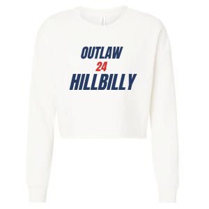 Outlaw Hillbilly 24 Cropped Pullover Crew