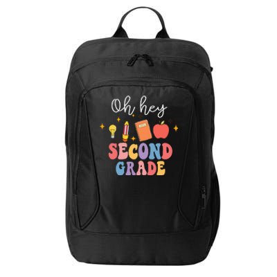 Oh Hey 2nd Second Grade Funny Back To School City Backpack