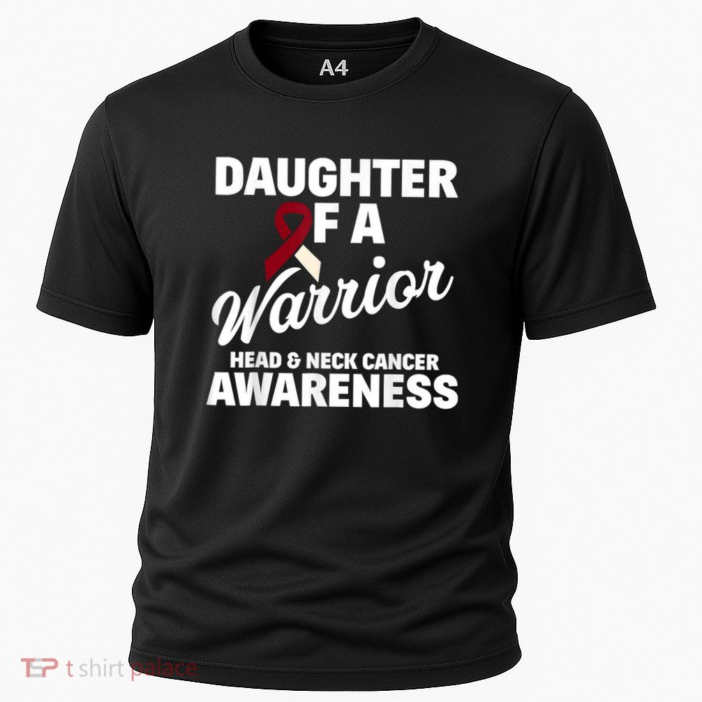 oral head and neck cancer awareness daughter of a warrior Performance Shirt