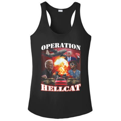 Operation Hellcat, Anti Biden Proud Ultra Maga King 2024 Ladies PosiCharge Competitor Racerback Tank