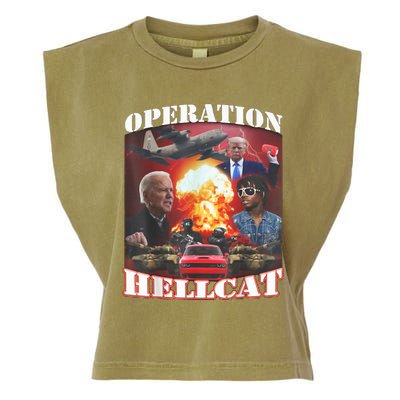 Operation Hellcat, Anti Biden Proud Ultra Maga King 2024 Garment-Dyed Women's Muscle Tee