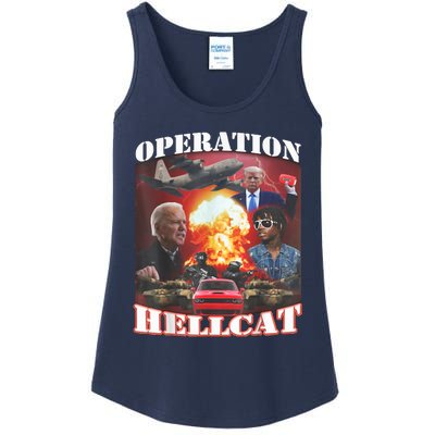 Operation Hellcat, Anti Biden Proud Ultra Maga King 2024 Ladies Essential Tank