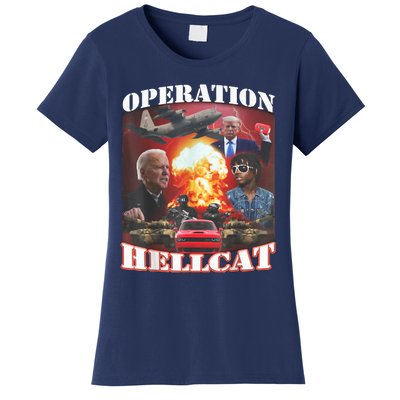 Operation Hellcat, Anti Biden Proud Ultra Maga King 2024 Women's T-Shirt