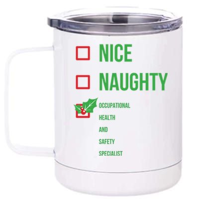 Occupational Health And Safety Specialist Christmas Gift Funny Gift 12 oz Stainless Steel Tumbler Cup