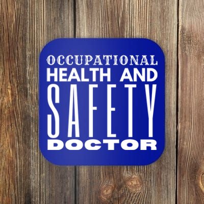 Occupational Health And Safety Doctor Safety Campaigns Gift Coaster