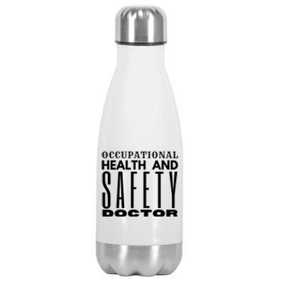 Occupational Health And Safety Doctor Safety Campaigns Gift Stainless Steel Insulated Water Bottle