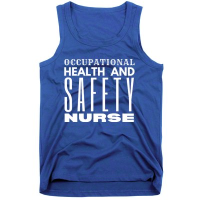 Occupational Health And Safety Nurse Safety Campaigns Gift Tank Top