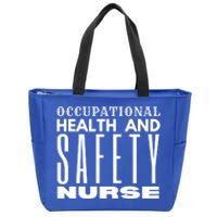 Occupational Health And Safety Nurse Safety Campaigns Gift Zip Tote Bag