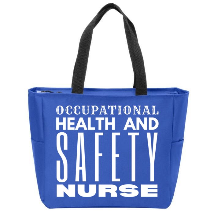 Occupational Health And Safety Nurse Safety Campaigns Gift Zip Tote Bag