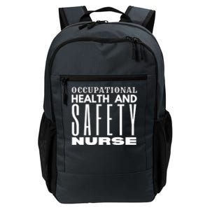 Occupational Health And Safety Nurse Safety Campaigns Gift Daily Commute Backpack