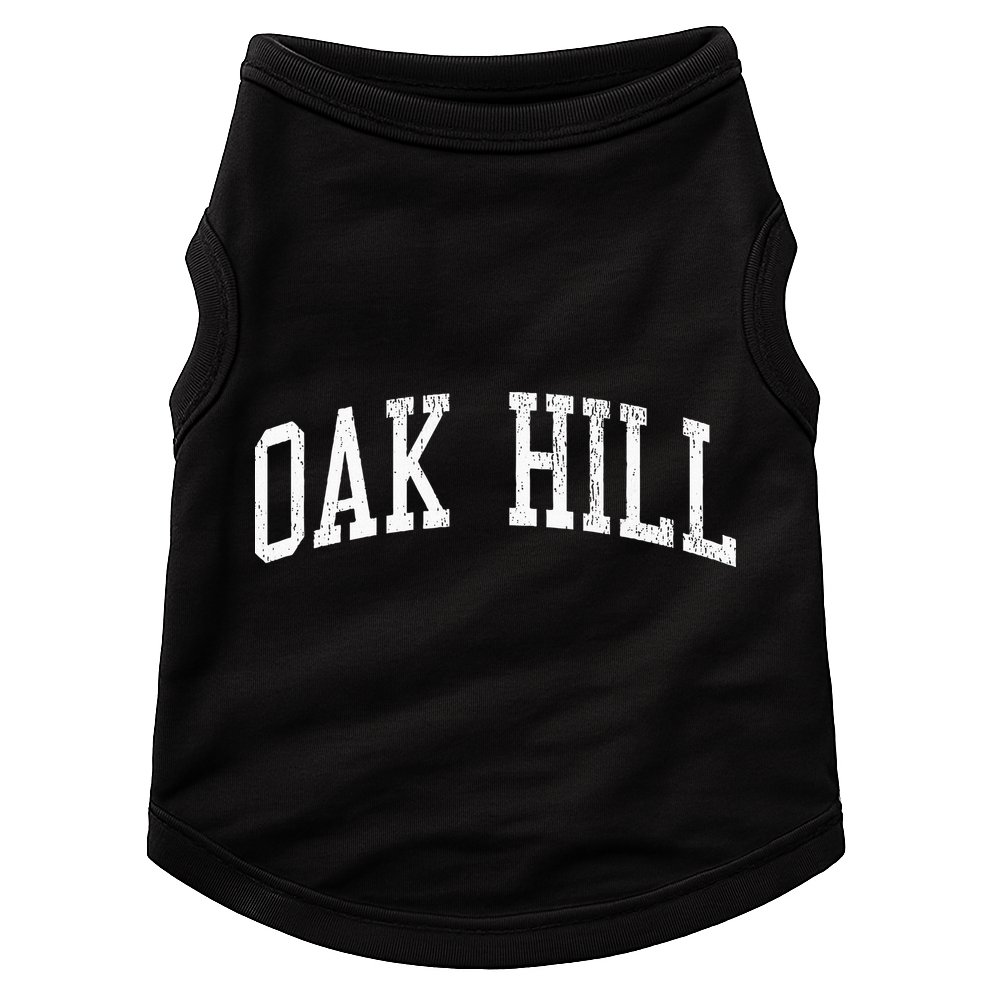 Oak Hill Al Vintage Athletic Sports Js02 Doggie Tank