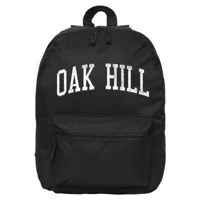 Oak Hill Al Vintage Athletic Sports Js02 16 in Basic Backpack