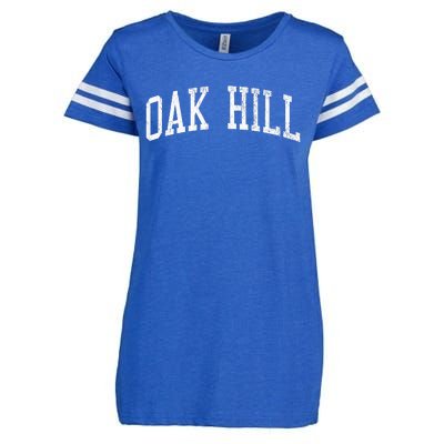 Oak Hill Al Vintage Athletic Sports Js02 Enza Ladies Jersey Football T-Shirt