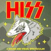 Opossum Hiss A Sound And Visual Spectacular Legacy Tie Dye Trucker Hat
